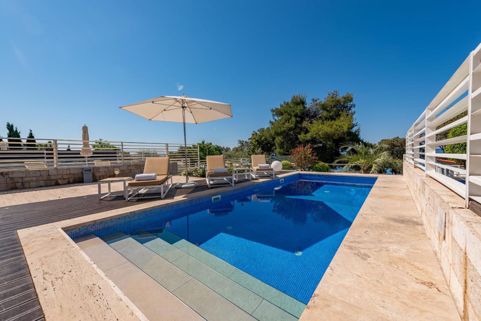 Villa Oleander Zadarvillas Петркане Екстериор снимка